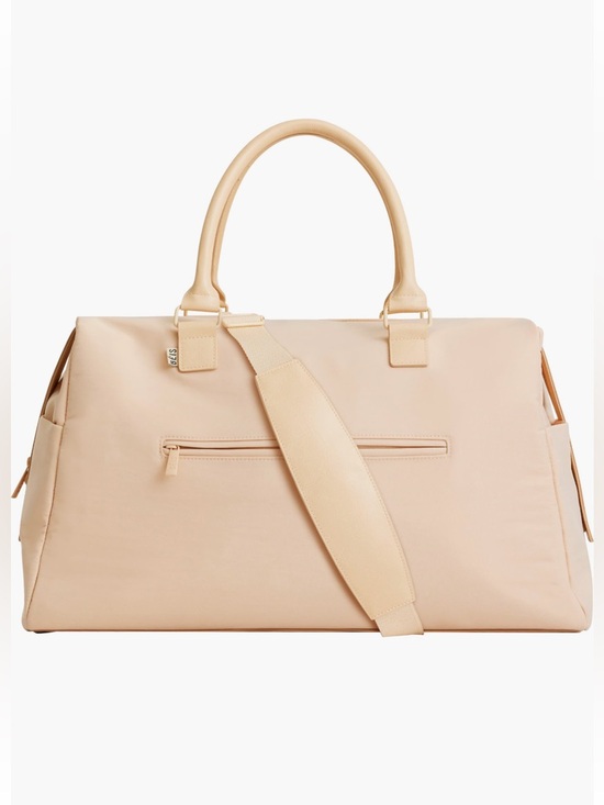 BEIS Handbags - Beis the commuter duffel beige carry on travel bag